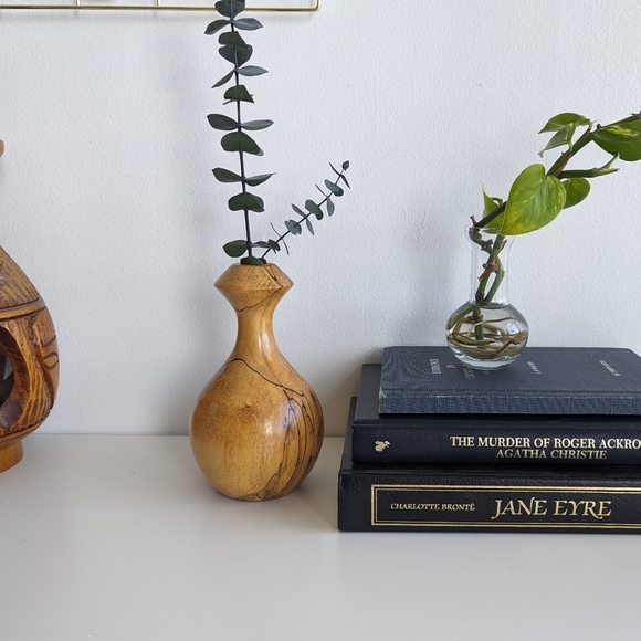 Spalted wood vase - Small - Picture 7 of 8